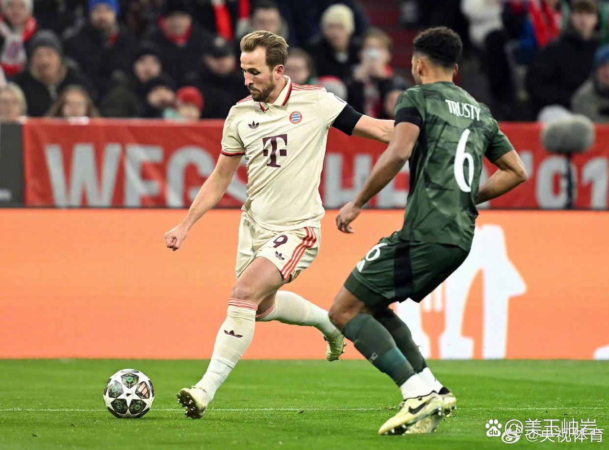 拜仁险胜丹麦，蒂亚戈状态火热